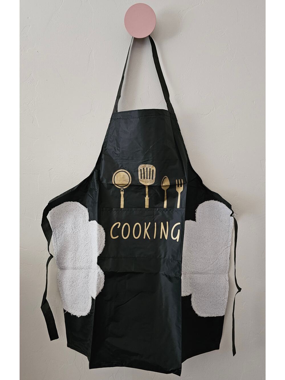 Black Cooking Apron